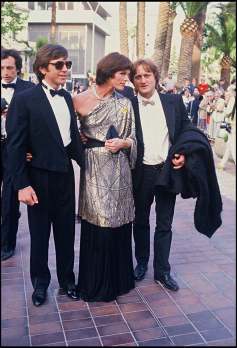 Photo Archives Bernard Giraudeau et Anny Duperey à Cannes en 1984