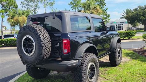 2022 Ford Bronco Black