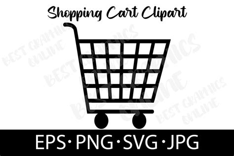 Shopping Cart Eps Svg Png  Supermarket Trolley Grocery By Best