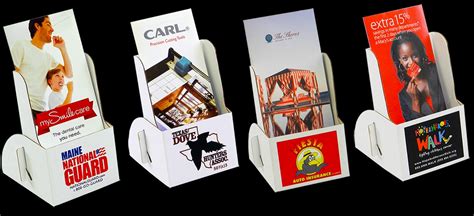 Cardboard Brochure Holder