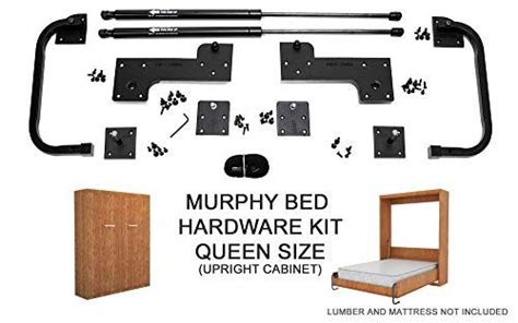 Queen Size Do It Yourself Murphy Wall Bed Hardware Kit Horizontal Bed