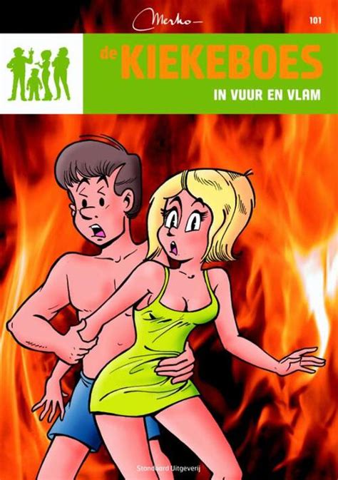 De Kiekeboes 101 In Vuur En Vlam Merho Boek 9789002241864 Bruna