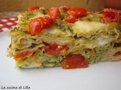 Primi Lasagne Di Pane Carasau Pesto Stracchino E Pomodorini Ricette