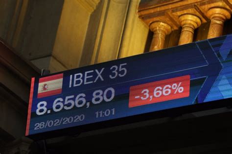 El Ibex 35 Se Desploma Casi Un 4 Y Pierde Los 8700 Puntos Por El