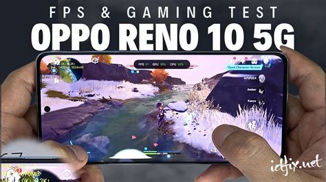 Oppo Reno G Genshin Impact Gaming Test Dimensity Hz