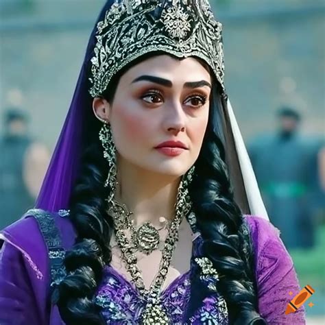 Halime Sultan From Diriliş Ertuğrul Tv Show On Craiyon