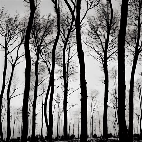 Beneath The Naked Trees Creative Fabrica