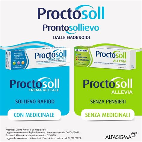 Proctosol Allevia Gel Rapido Sollievo In Caso Di Emmoridi 40 Ml