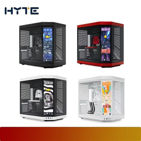 Promo HYTE Y70 Touch Infinite Modern Aesthetic Case Pitch Black