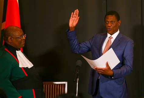 Watch Mashatile Ramokgopa Sworn In After Cabinet Reshuffle News