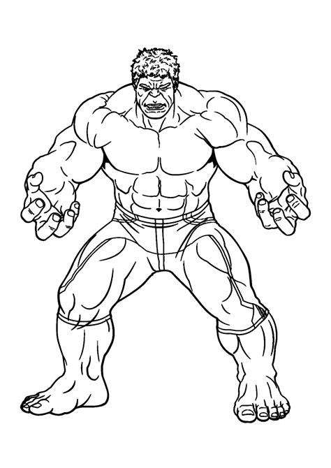 Total 49 Imagem Desenhos Para Colorir Do Hulk Br Thptnganamst Edu Vn