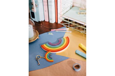 Oversized Rainbow Notebook