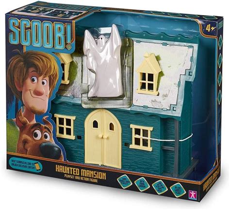 Scoob Scooby Doo Haunted Mansion Playset With Ghost Toys And Games Playsets