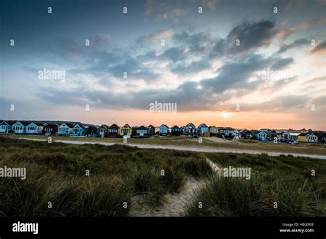 Hengistbury Head Beach Huts Hi Res Stock Photography And Images Alamy