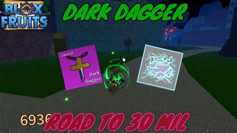 『dark Dagger』pvp Bounty Hunting Road To 30m Blox Fruits Youtube