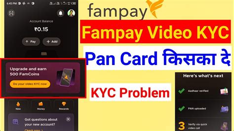 Fampay Vkyc Kaise Kare Fampay Video Kyc Problem Solve Fampay