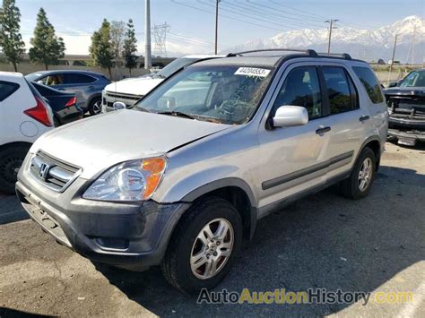 JHLRD78892C094818 2002 HONDA CRV EX View History And Price At