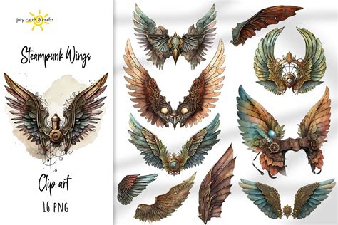 Steampunk Wings Tattoo