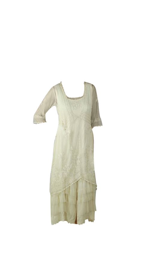 Titanic Tea Party Dress In Ivory By Nataya 1920s Fashion Dresses Fashion Vintage Fashion