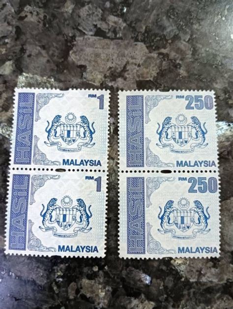 Setem Hasil Revenue Stamp Rm Hobbies Toys Collectibles