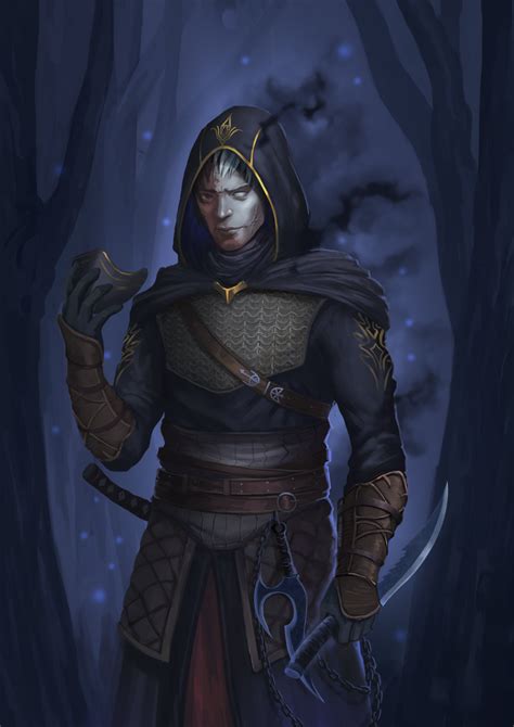 Assassin Dnd Commission By Taeteam On Deviantart Character Portraits Dnd Fantasy Character