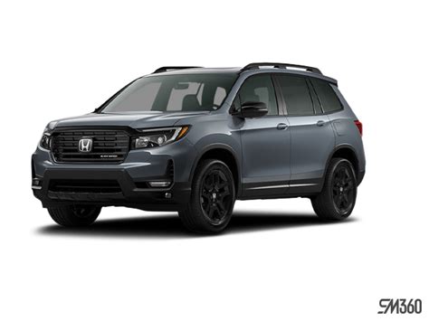 The 2024 Honda Passport Black Edition Hickman Automotive Group In Newfoundland And Labrador