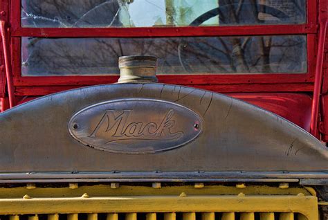 Antique Mack Truck Emblem And Logo Photograph by Nick Gray - Fine Art ...