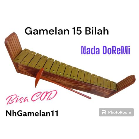 Jual Alat Musik Gamelan Saron Bilah Mainan Anak Tradisional Khas