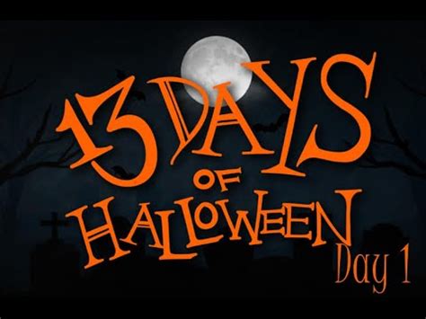 Flosstube Extra 13 Days Of Halloween Day 1 YouTube