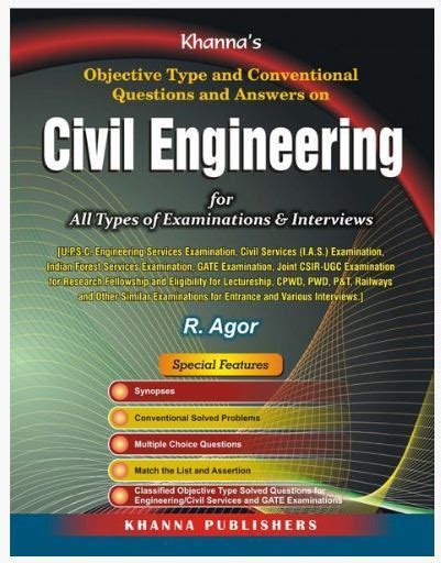 Civil Engineering Objective Type Engineering Book At Best Price In Madurai