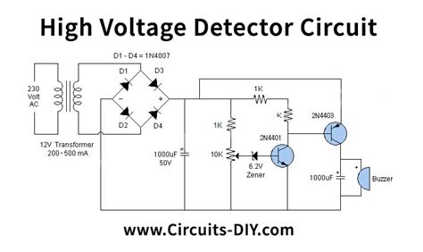 Voltage Detector Schematic Diagram - Circuit Diagram