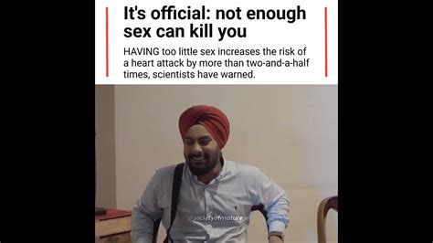 It S Official Not Enough Sex Can Kill You Youtube