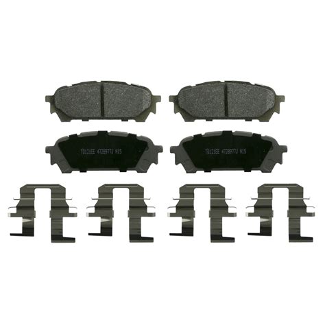 Wagner ThermoQuiet MX1004 Semi Metallic Disc Brake Pad Set Fits Select