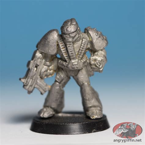 Metal Warhammer K Rogue Trader Space Marine Brother A Skull Aka