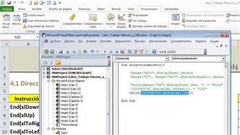 Propiedad Offset Curso De Macros Y Visual Basic Para Excel Youtube