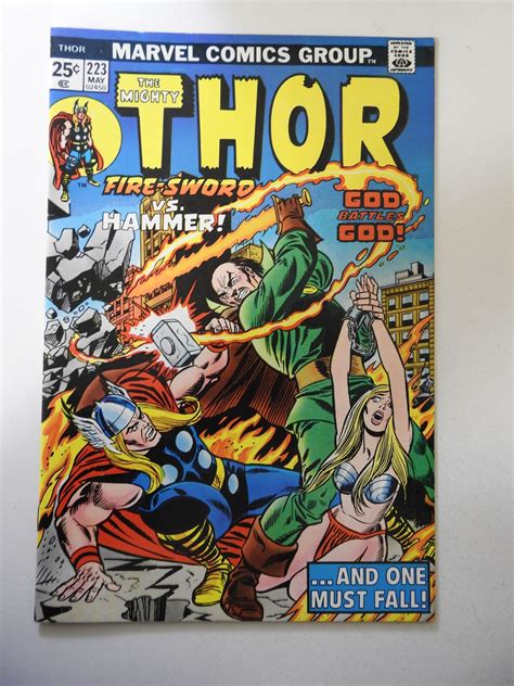 Thor 223 VF Condition MVS Intact Comic Books Bronze Age Marvel