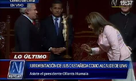 Luis Castañeda Lossio Juramentó Como Alcalde De Lima Canal N