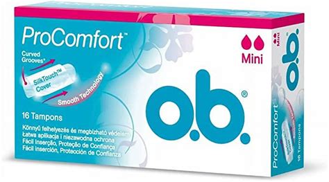 Ob O B Pro Comfort Mini Tampon S Walmart