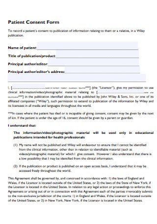 50 SAMPLE Consent Form Templates In PDF MS Word