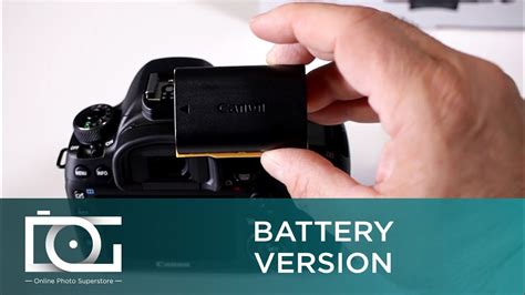 Canon 5d Mark Iv Battery Version Video Tutorial Youtube