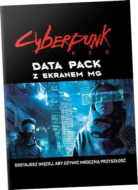 Cyberpunk RED RPG Data Pack Z Ekranem MG Edycja Polska Stan Nowy