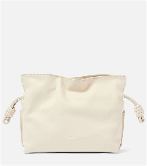 Loewe Flamenco Mini Leather Clutch Loewe