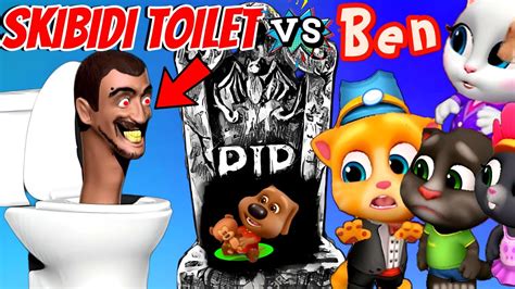 Skibidi Toilet Win Skibidi Toilet Vs Ben And Friends Rip Talking Tom And Friends Among Us Rip