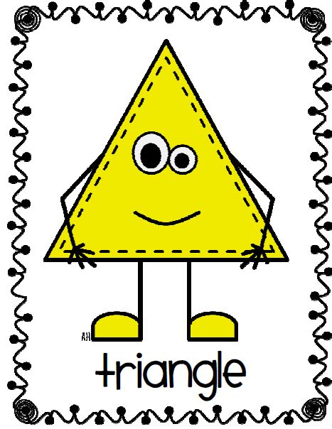 Trianglepng 467×604 Shapes Preschool Crafts Shapes Preschool Shape Poems