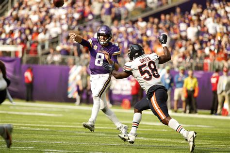 Cousins Vikings Snap To Life With Late Td Beat Bears Kstp