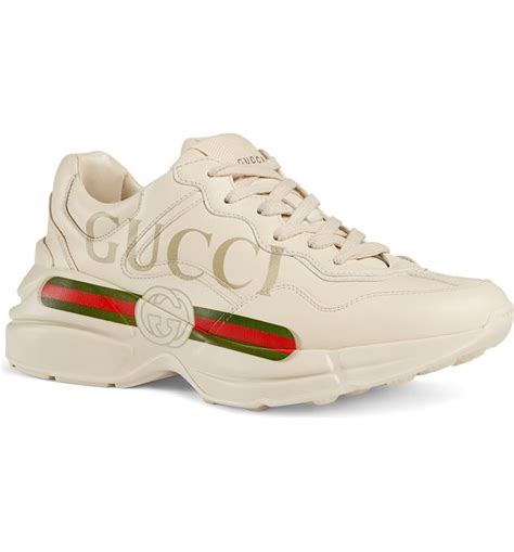 Gucci Rhyton Logo Sneaker Best Gucci Sneakers Popsugar Fashion Photo 12