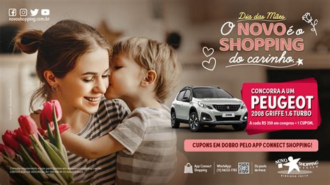 Promoção Dia Das Mães No Novo Shopping Todo Carinho Que Elas Merecem