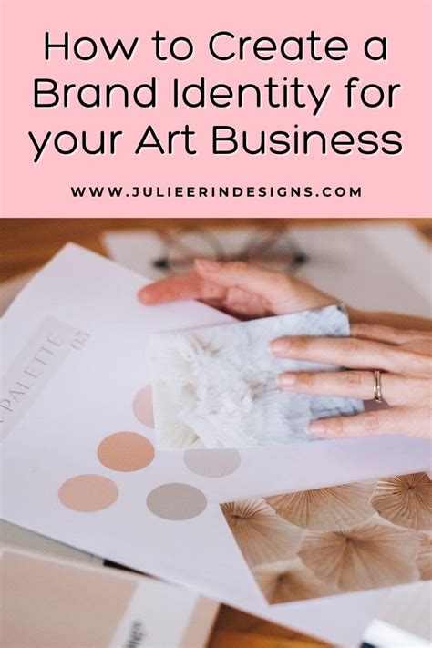 How To Create A Brand Identity For Your Art Business Julie Erin Designs