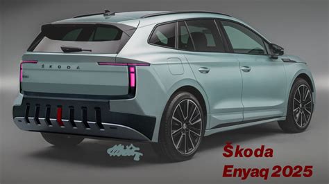 Škoda Enyaq 2025 A Sneak Peek into the Future of Electric Driving