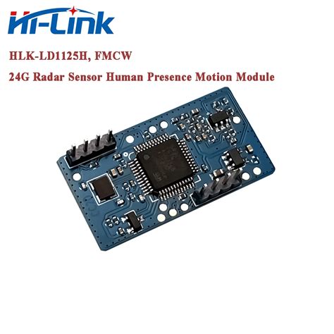 Hi Link Hlk Ld1125h 24g Human Presence Mmwave Fmcw Radar Sensor Motion